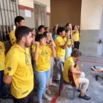 jovenes predican a mas de 2mil reclusos en una carcel 2